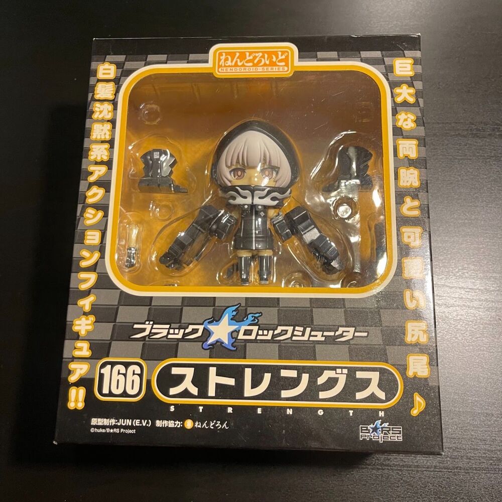 Nendoroid Strength Action Figure #166 Black Rock Shooter Good Smile Company